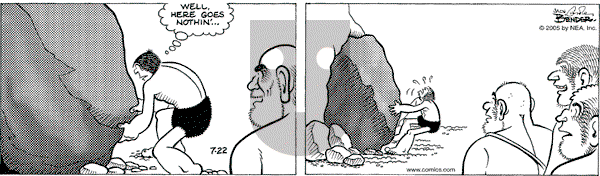 Alley Oop on Friday July 22, 2005 Comic Strip
