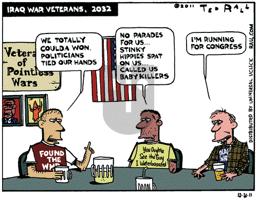 Ted Rall on Wednesday December 21, 2011 Comic Strip