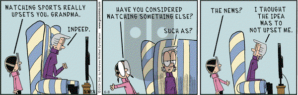 Grand Avenue on Saturday June 8, 2024 Comic Strip