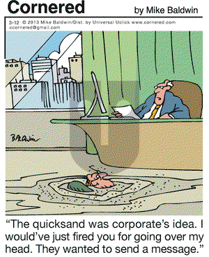 Cornered on Tuesday March 12, 2013 Comic Strip
