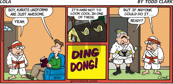 Lola on Sunday March 10, 2013 Comic Strip