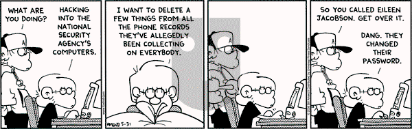 FoxTrot on Wednesday May 31, 2006 Comic Strip