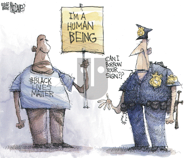 Matt Davies on Monday July 11, 2016 Comic Strip