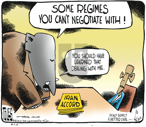 Tom Toles on Friday August 7, 2015 Comic Strip