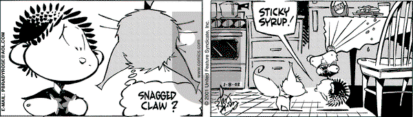 Rose is Rose - Tuesday January 8, 2002 Comic Strip