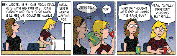 Luann - Monday August 13, 2007 Comic Strip