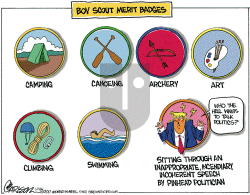 Stuart Carlson on Wednesday July 26, 2017 Comic Strip