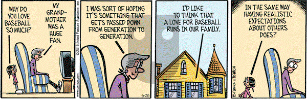 Grand Avenue on Saturday May 28, 2011 Comic Strip