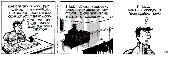 Grand Avenue on Wednesday February 2, 2005 Comic Strip