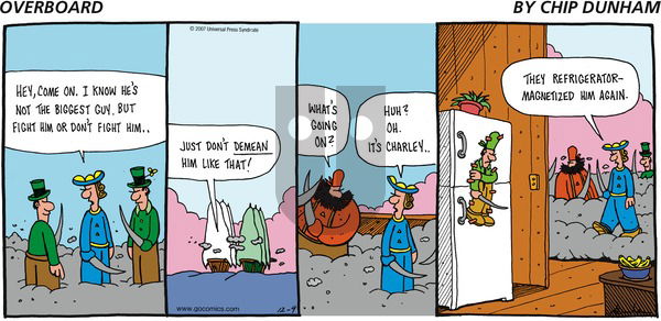 Overboard on Sunday December 9, 2007 Comic Strip