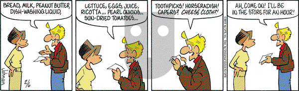 Arlo and Janis on Friday February 6, 2015 Comic Strip