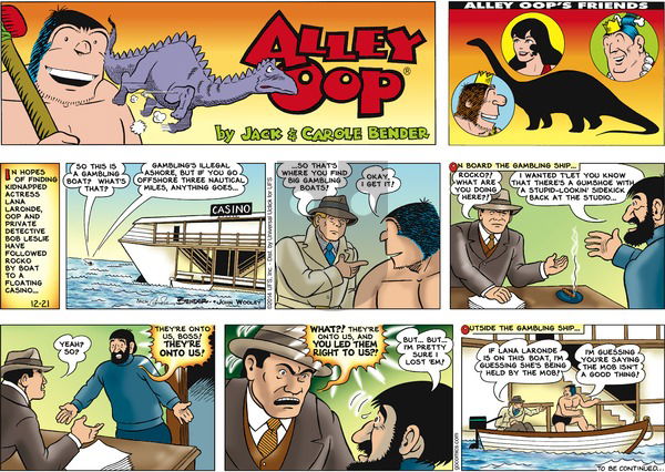 Alley Oop - Sunday December 21, 2014 Comic Strip