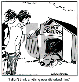Marmaduke on Thursday March 15, 2007 Comic Strip