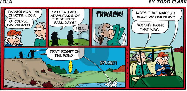 Lola on Sunday October 13, 2019 Comic Strip