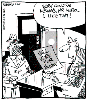 Reality Check on Thursday January 20, 2005 Comic Strip