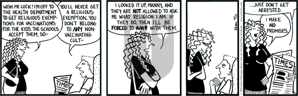 Clear Blue Water on Thursday October 13, 2005 Comic Strip