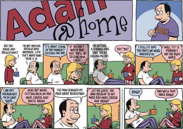 Adam@Home on Sunday January 6, 2013 Comic Strip