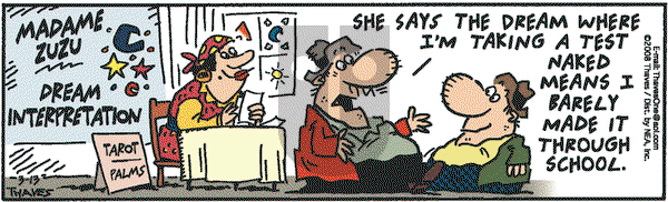 Frank and Ernest on Thursday March 13, 2008 Comic Strip