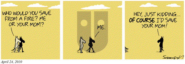 Dark Side of the Horse on Tuesday January 25, 2011 Comic Strip