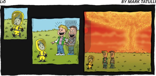 Lio on Sunday November 15, 2015 Comic Strip