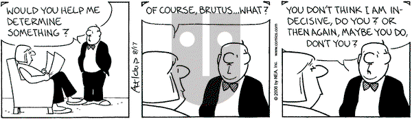 The Born Loser on Thursday August 17, 2006 Comic Strip