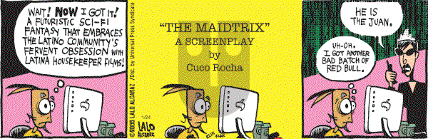 La Cucaracha on Wednesday January 24, 2007 Comic Strip