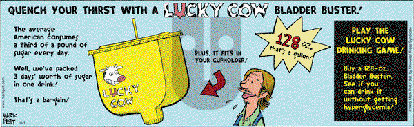 Lucky Cow on Saturday October 1, 2005 Comic Strip
