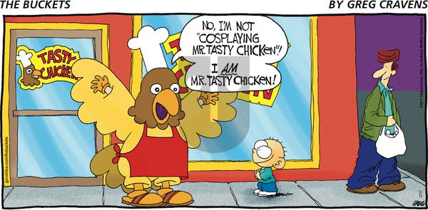 The Buckets on Sunday November 19, 2017 Comic Strip