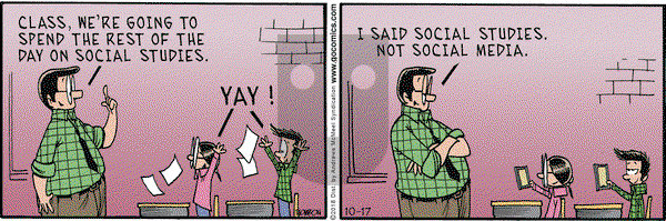 Grand Avenue on Wednesday October 17, 2018 Comic Strip