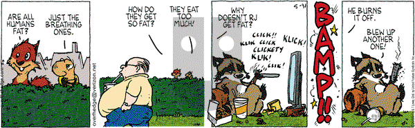 Over the Hedge on Monday May 31, 2010 Comic Strip