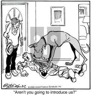 Marmaduke on Thursday March 2, 2000 Comic Strip