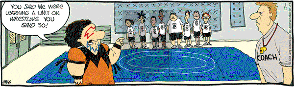 The Buckets on Thursday February 12, 2015 Comic Strip
