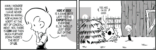 Cow and Boy Classics on Saturday January 21, 2006 Comic Strip
