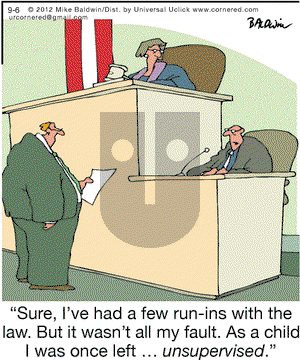 Cornered on Thursday September 6, 2012 Comic Strip