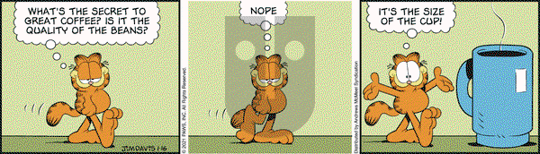 Garfield - Saturday January 16, 2021 Comic Strip