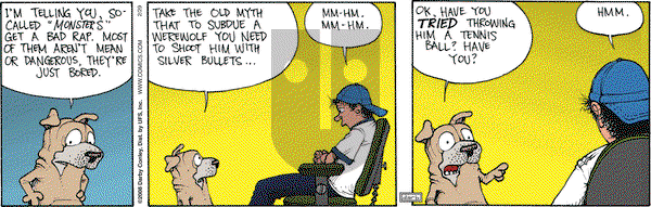 Get Fuzzy on Friday February 29, 2008 Comic Strip