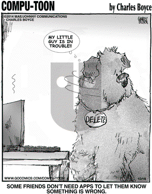 Compu-toon on Thursday October 16, 2014 Comic Strip