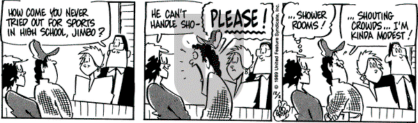 Rose is Rose on Saturday December 2, 1989 Comic Strip