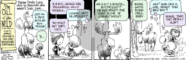 Non Sequitur on Monday December 22, 2003 Comic Strip