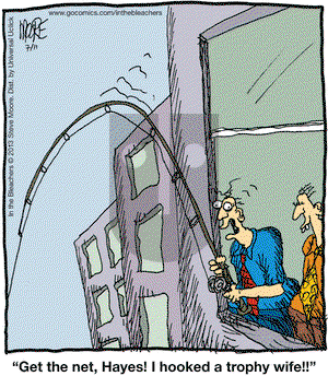 In the Bleachers on Thursday July 11, 2013 Comic Strip
