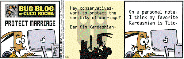 La Cucaracha - Thursday May 24, 2012 Comic Strip