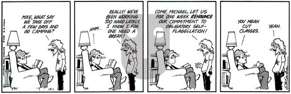 Doonesbury on Monday October 1, 1973 Comic Strip