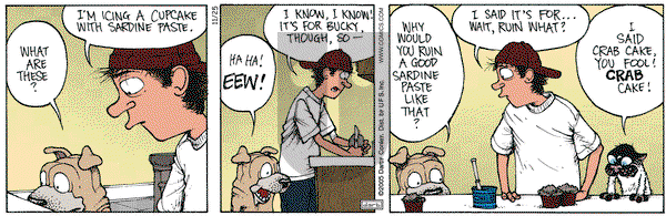 Get Fuzzy on Tuesday December 6, 2005 Comic Strip