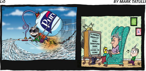 Lio on Sunday June 21, 2020 Comic Strip