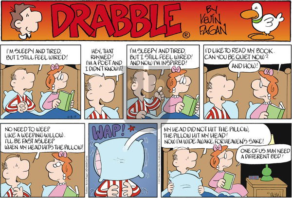 Drabble on Sunday October 8, 2017 Comic Strip