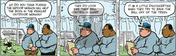 Cleats on Monday April 4, 2005 Comic Strip
