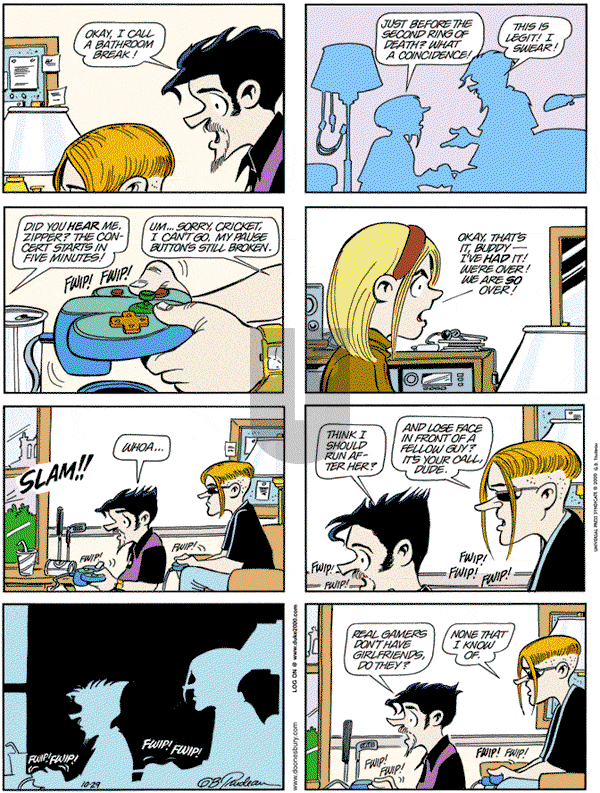 Doonesbury - Sunday October 29, 2000 Comic Strip
