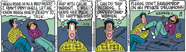 Rose is Rose on Thursday February 23, 2012 Comic Strip
