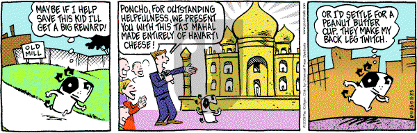 Pooch Cafe on Tuesday November 25, 2003 Comic Strip