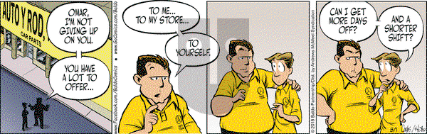 Baldo on Wednesday August 1, 2018 Comic Strip